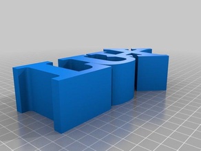 lux Skulpturen kundengebundene 3d print model - Mito3D