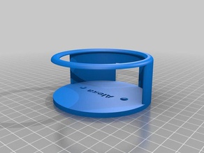 alexa soporte de pared La impresión en 3d 3d print model - Mito3D