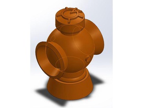 orange lantern de la mina props 3d print model - Mito3D