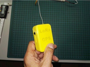 lora gps-tracker - Elektronik 3d print model - Mito3D