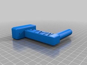 wall spool holder 3d printer accessories 3d print model - Mito3D