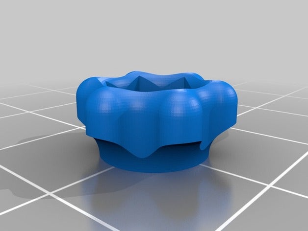 m4 knob greg wade extruder idler tension bolt parts customized 3D print model - Mito3D