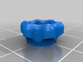 m4 bouton de greg wade extrudeuse pignon boulon pièces personnalisé 3d print model - Mito3D