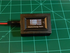 adafruit mini power meter box electronics holder 3d print model - Mito3D