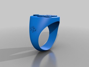 mason anello anelli 3d print model - Mito3D