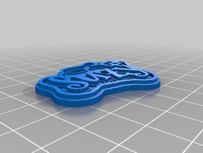 suzy xmas tag customized 3d print model - Mito3D