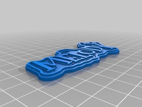 melody customized 3d print model - Mito3D