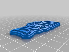 dustin personalizado 3d print model - Mito3D