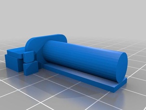 opterra wing bolt supports r c vehicles 3d print model - Mito3D