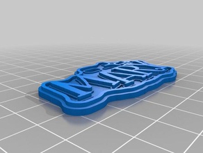 maría personalizado 3d print model - Mito3D