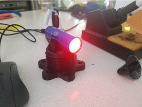 ramjetx shiftlight led mini antorcha kit de conversión hobby la luz las carreras rgb shift sim simhub 3d print model - Mito3D