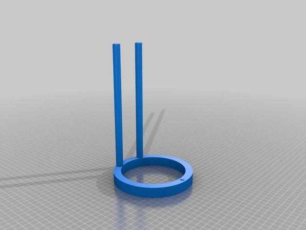 cuffie stand remix accorciato 235mm audio 3D print model - Mito3D