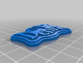 özelleştirilmiş xmas etiketi deniz benim 3d print model - Mito3D