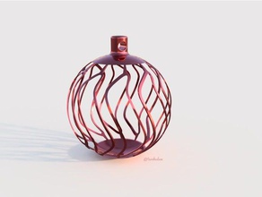 steem xmas bauble 3d Drucker Zubehör ball spielerei Weihnachten ornament steemit 3d print model - Mito3D