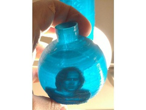 bong lithophane nicolas cage superman because can water pipe 3d print model - Mito3D