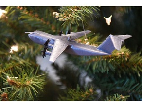 a400m model christmas decoration vehicles ornament military aircraft airplane 3d print model - Mito3D