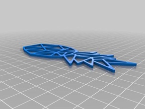 meu personalizados origami abacaxi decoração personalizado 3d print model - Mito3D