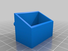 box schr g 3d printing klein mini pegboard small 3d print model - Mito3D