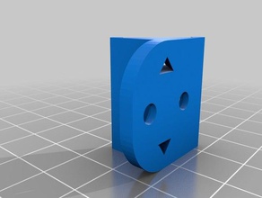 suporte de parede pendurado canto produtos para casa parênteses 3d print model - Mito3D
