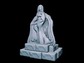angelic statue 28mm heroic scale toys & games 40k architecture boardgame boardgames dungeon dungeons dragons fantasy frostgrave game gaming gothic medieval mordheim terrain necromunda opentactics pathfinder roleplaying rpg scatter tabletop wargame wargames wargaming warhammer warhammer40k wayfarer 3d print model - Mito3D