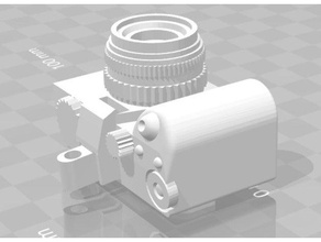 kamera Anahtarlık modelleri ayrıntılı fotoğrafçılık 3d print model - Mito3D