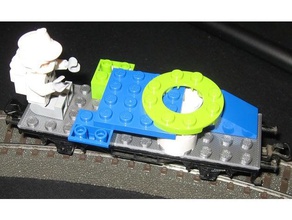 marklin h0 hobby train car lego conversion construction toys scale model railroad 3d print model - Mito3D