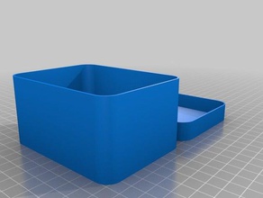 box t tool holders & boxes customized 3d print model - Mito3D