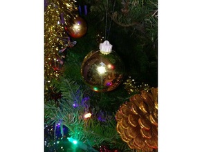 christmas tree decoration hanger decor 3d print model - Mito3D