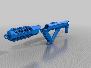 evanix rex p recs v25 sport & outdoors air gun rifle carbine hera cqr pellet 3d print model - Mito3D
