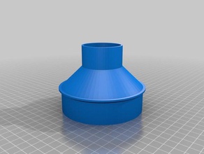 skil scie à ruban adaptateur de tuyau pièces personnalisé 3d print model - Mito3D