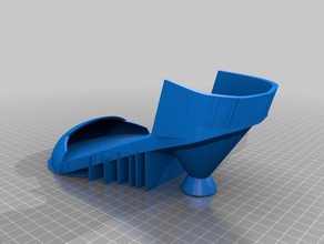 sablier ailé talon L'impression 3d chaussures chaussure 3d print model - Mito3D