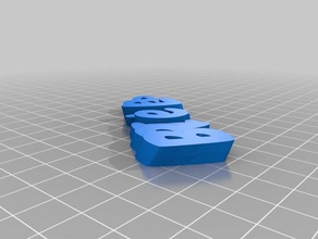Anahtarlık briella özelleştirilmiş 3d print model - Mito3D
