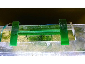 acrylic aquarium plant holder pets 3d print model - Mito3D
