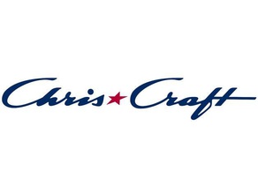 vintage chris-craft boats logo sign litho signs & logos 3d print model - Mito3D