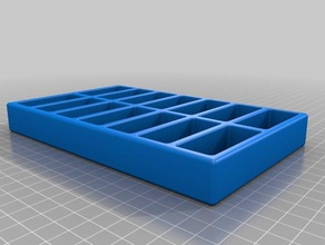 compact makeup holder containers 3d print model - Mito3D
