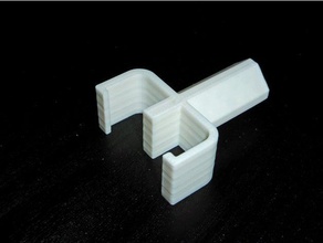 Impresora 3d soporte de bobina clips accesorios 3d print model - Mito3D