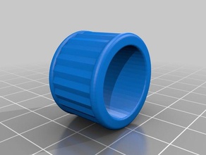 anillo de banda estriado lo largo los anillos anillo de la banda banda estr anillo 3d print model - Mito3D