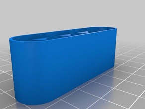 aa - 4x1 top containers customized 3d print model - Mito3D