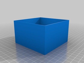 100-mm-box-Deckel - Organisation 100mm box Deckel 3d print model - Mito3D