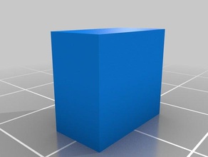 meine angepasste hollow calibration cube 3d-Druck-tests kundengebundene 3d print model - Mito3D