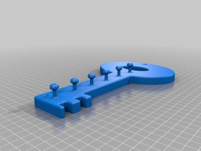 key-holder decor 3d print model - Mito3D