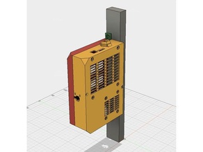 am8 electronics box prusa style 3d printer parts anet board case enclosure 3d print model - Mito3D