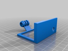 thieye v5s upper holder whit nut 3 camera 3d print model - Mito3D