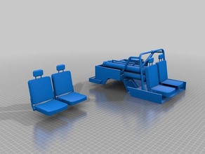 rc car seat r c vehicles 3d print model - Mito3D
