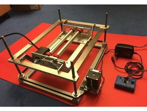 cama ajustável k40 laser máquinas-ferramentas corte a gravador do 3d print model - Mito3D