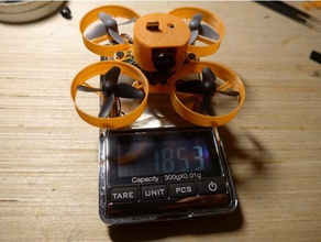 sub 3g tiny whoop frame r c vehicles detailed 3d printing 3d print model - Mito3D