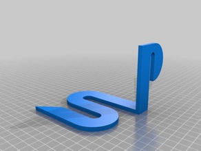 ps4 logo giocattolo & accessori di gioco sony 3d print model - Mito3D