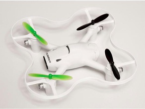 hubsan x4 cam en plus de la garde r c véhicules drone 3d print model - Mito3D