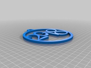 happy new year 2018 lucky charm decor 3d print model - Mito3D