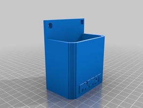 bebop 2 battery box single parts bebop2 parrot 3d print model - Mito3D